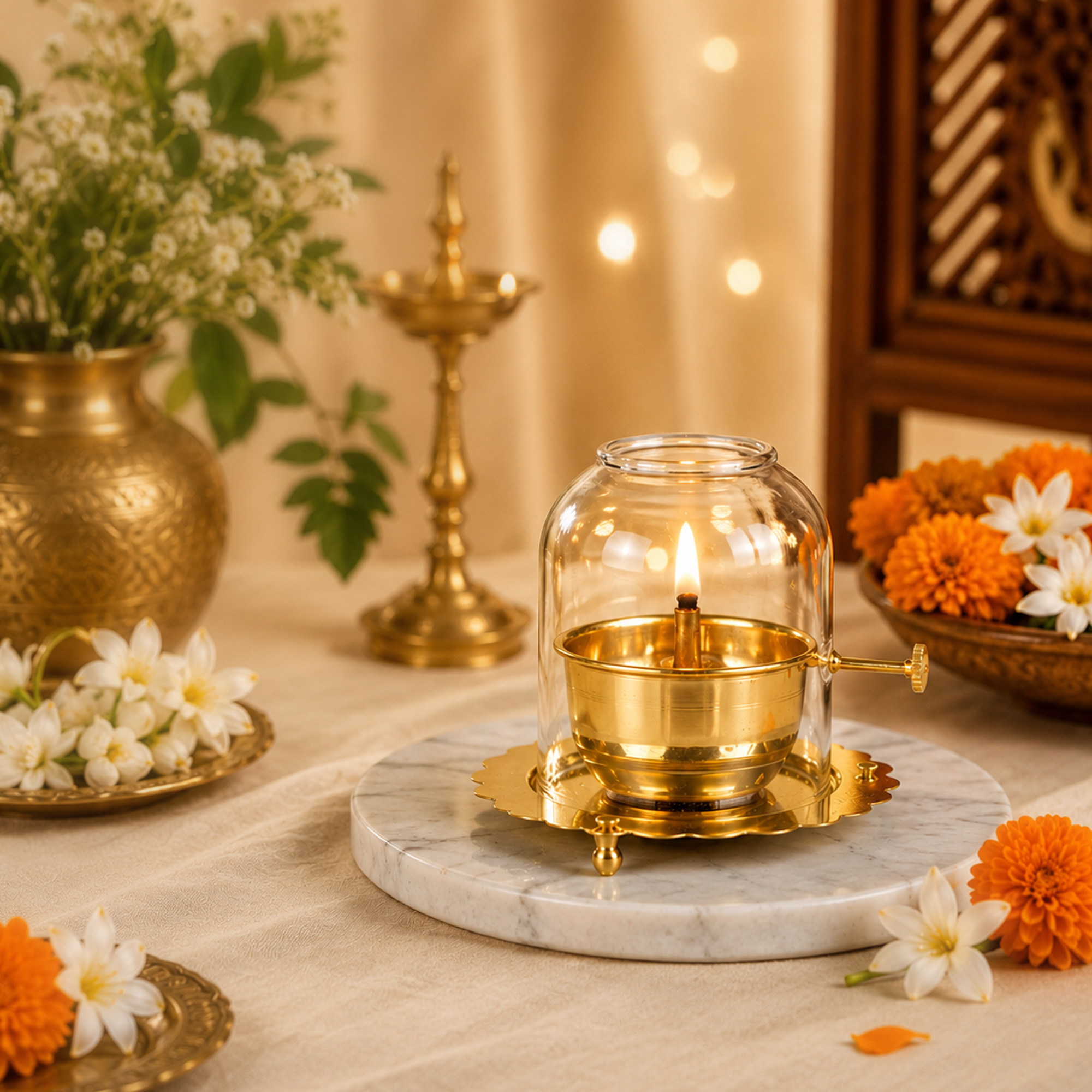 Divine Brass Akhand Jyot