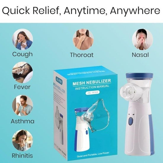 Mini Portable Mesh Nebulizer Personal Care