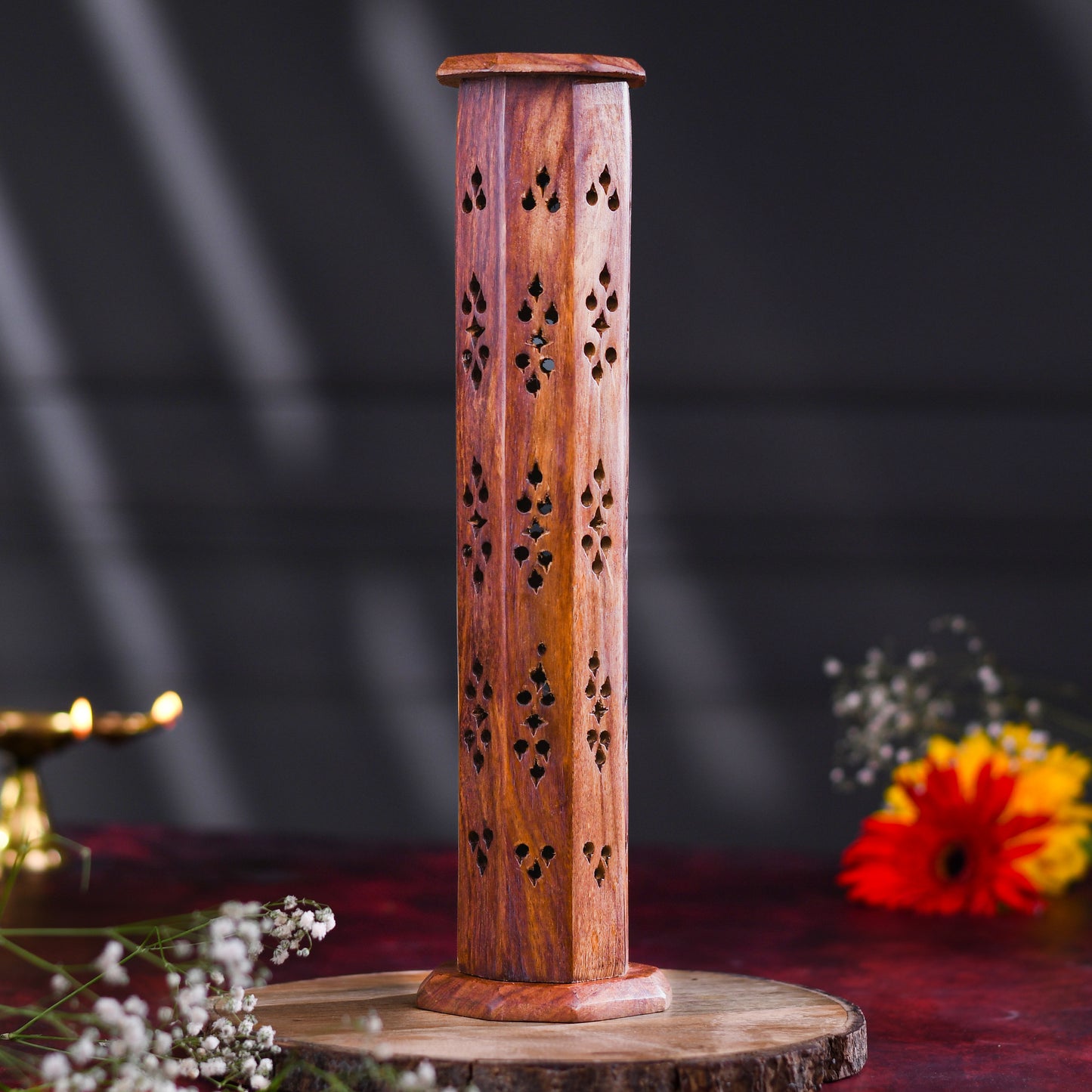 Incense Stick Holder ( Wood)