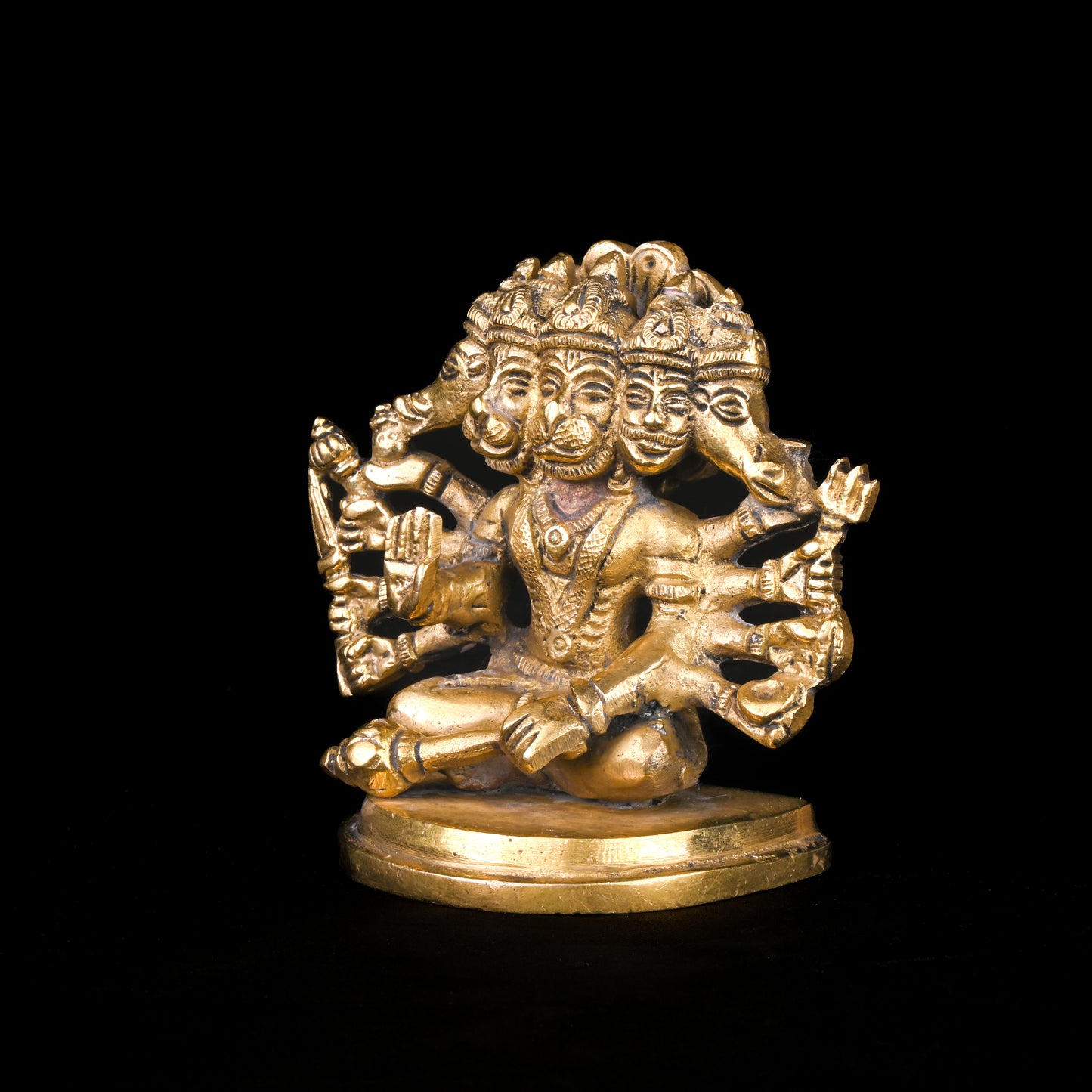 Brass Panchmukhi Hanumanji