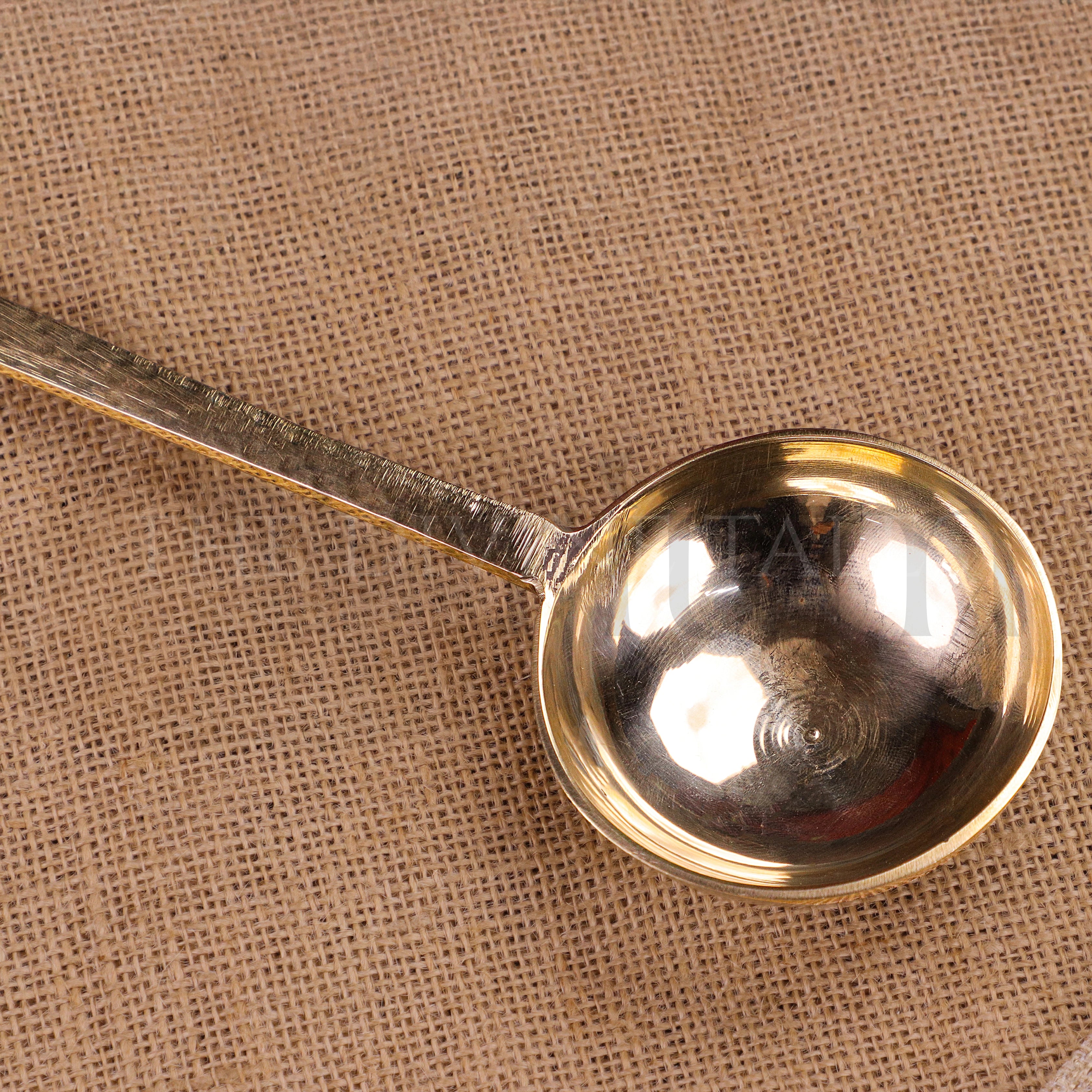 Pure Brass Handcrafted Ladle/Scoop