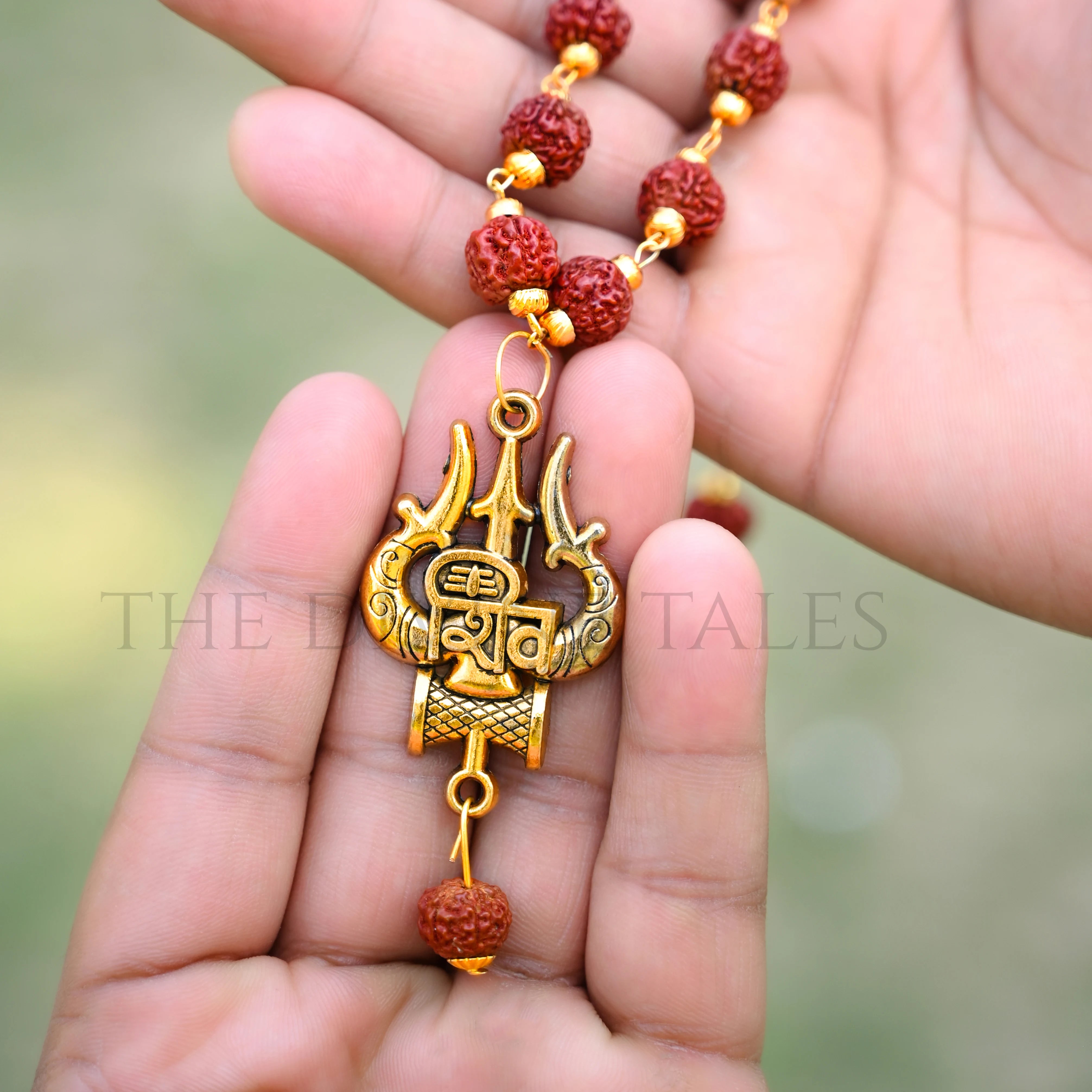 Rudraksha Mala With Trishul