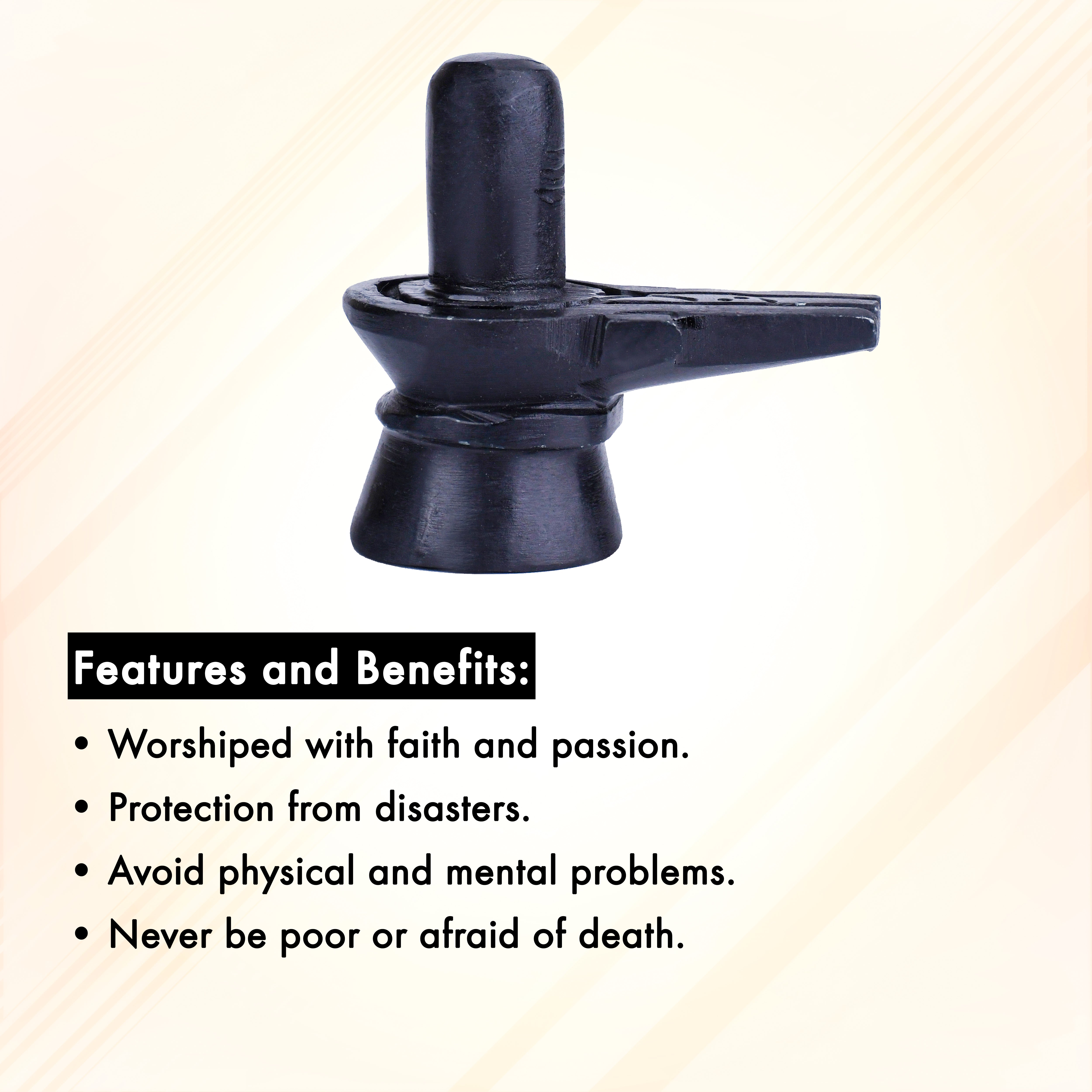 Marble Shivling idol