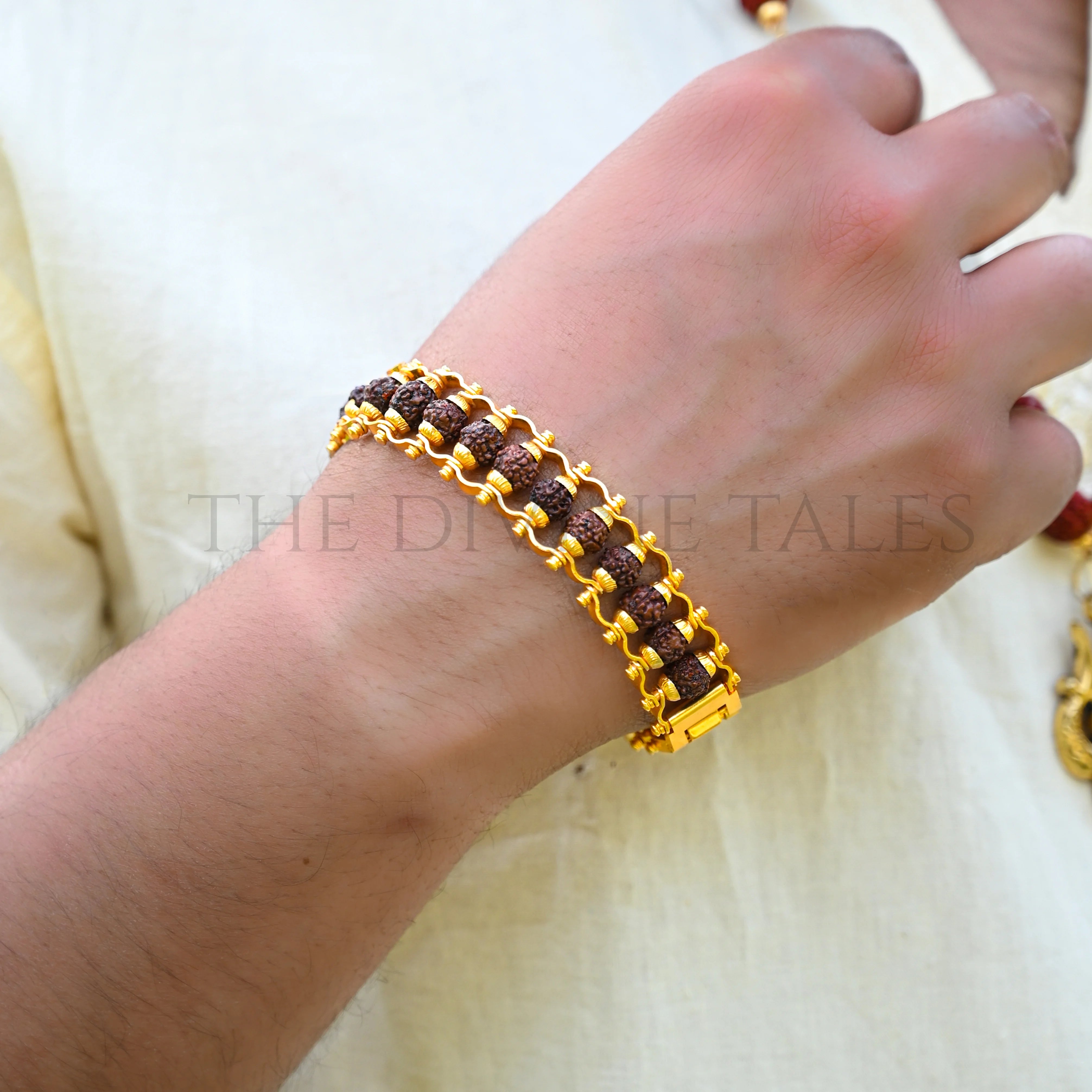 5 Mukhi Rudraksha Bracelet