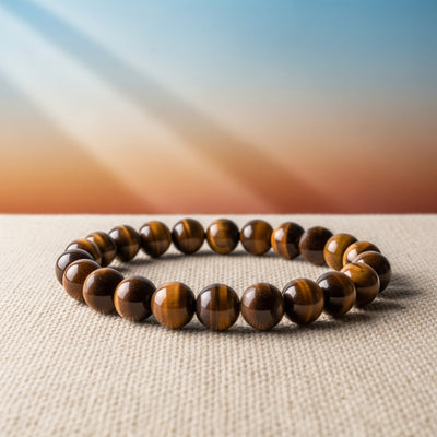 Tiger Eye Courage Stone Bracelet