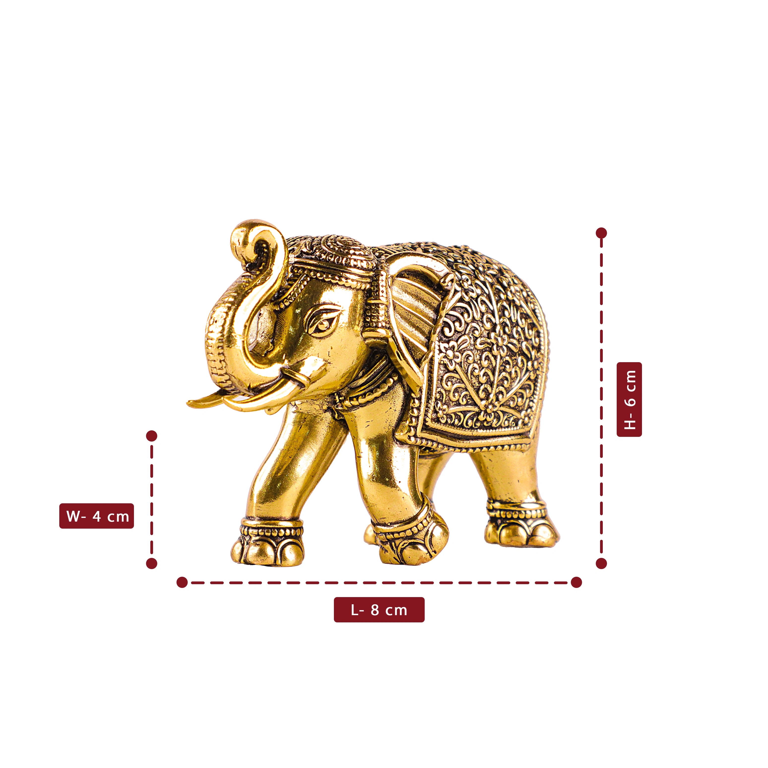 Golden Elephant Statue