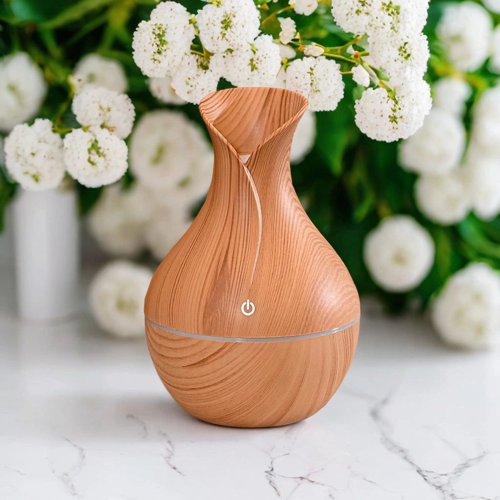 Ultrasonic Aroma Humidifier (with color-changing LED)