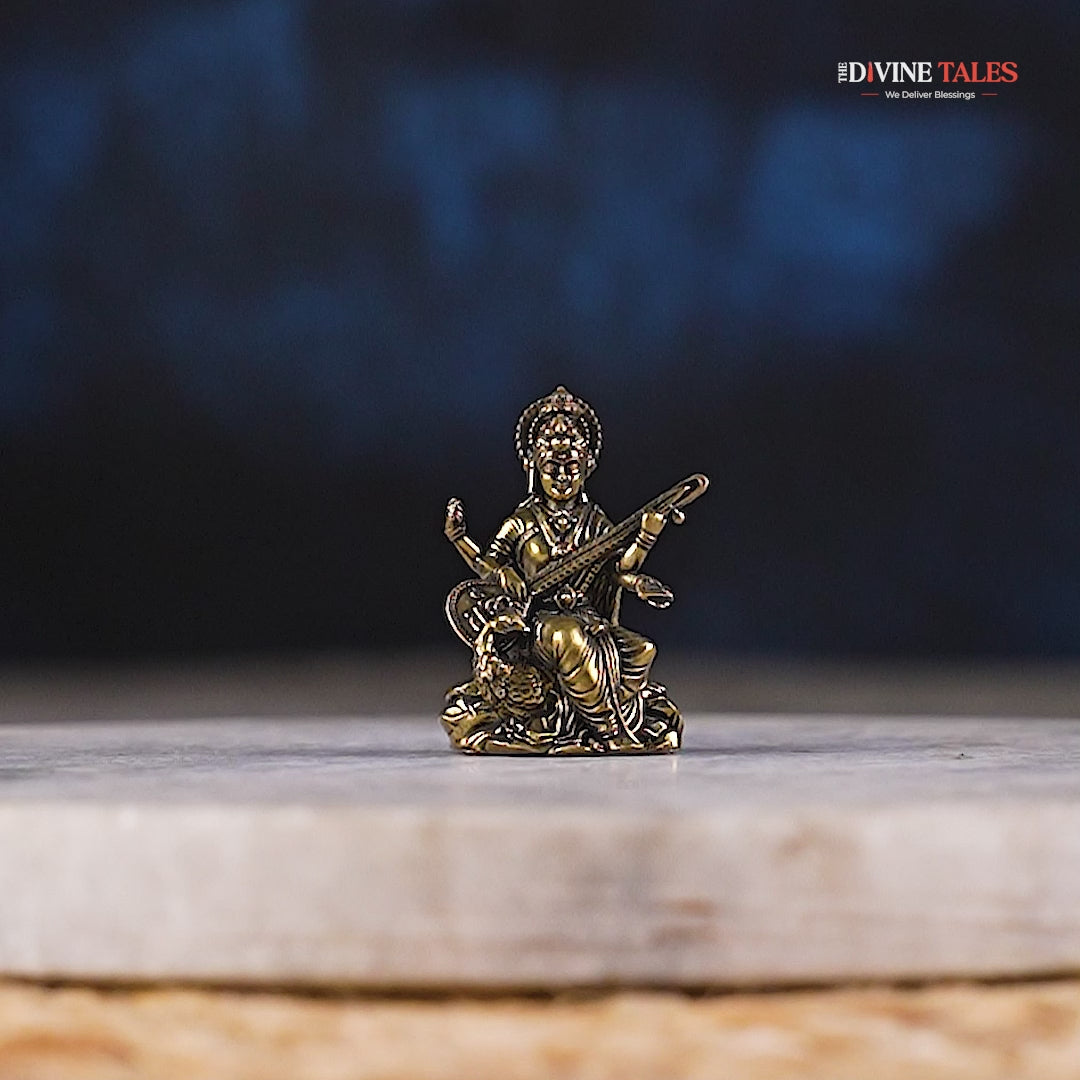 Saraswati Veena Divine Murti