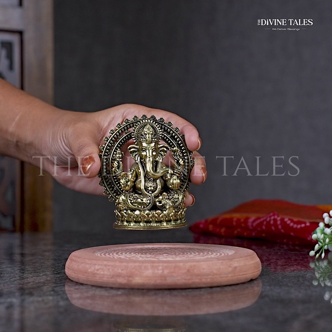 Shri Ganesh  Brass Idol