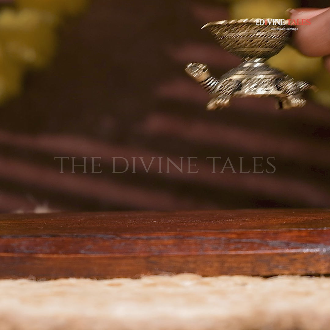Kurma Avatar Brass Diya
