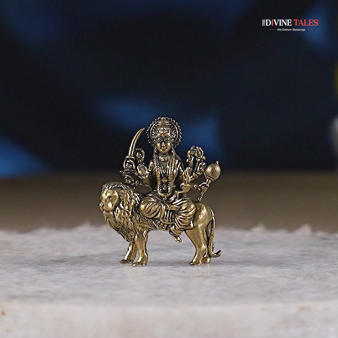 Maa Durga Brass Idol