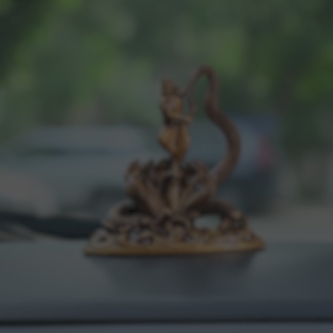 Dancing Krishna Car Dashboard