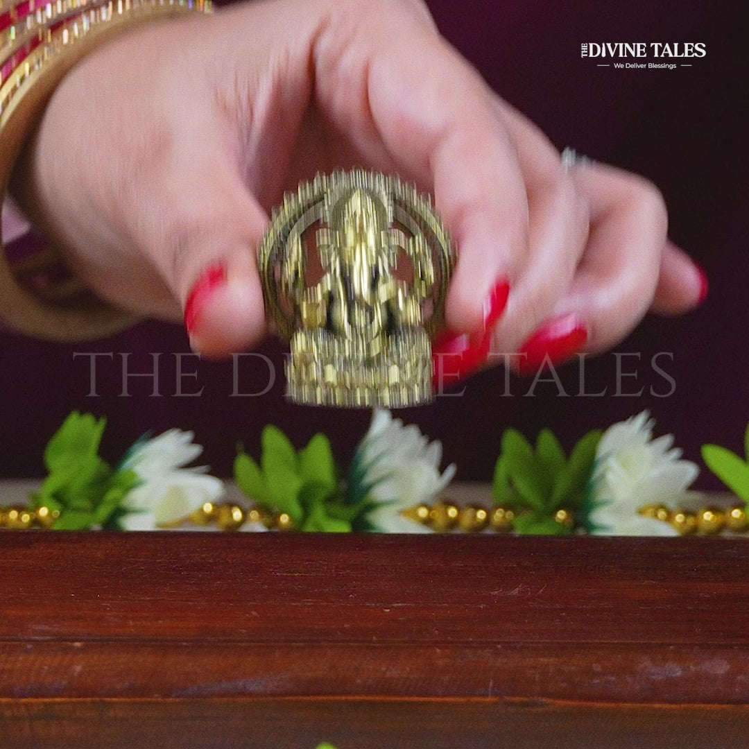 Brass Ganpati Idol