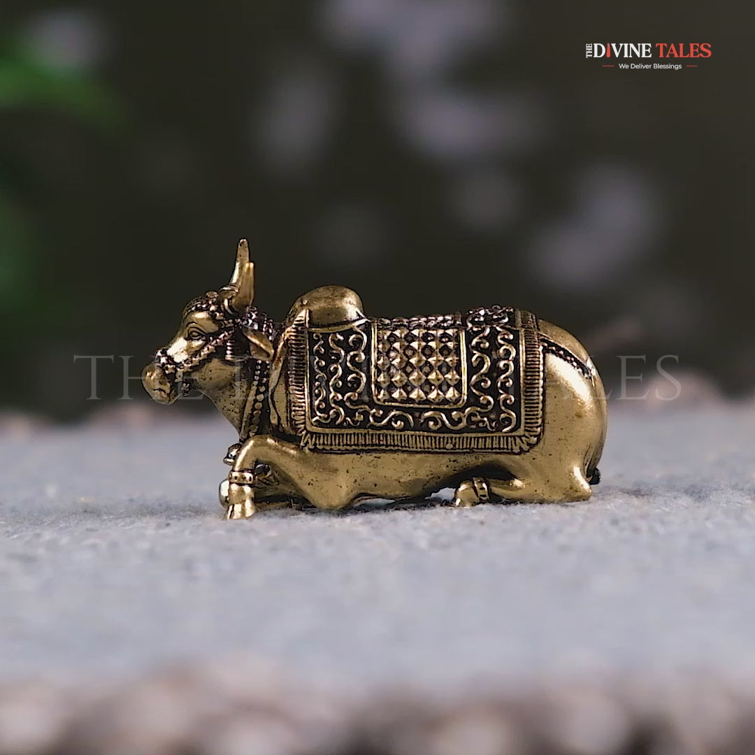 Nandi Maharaj Brass Idol
