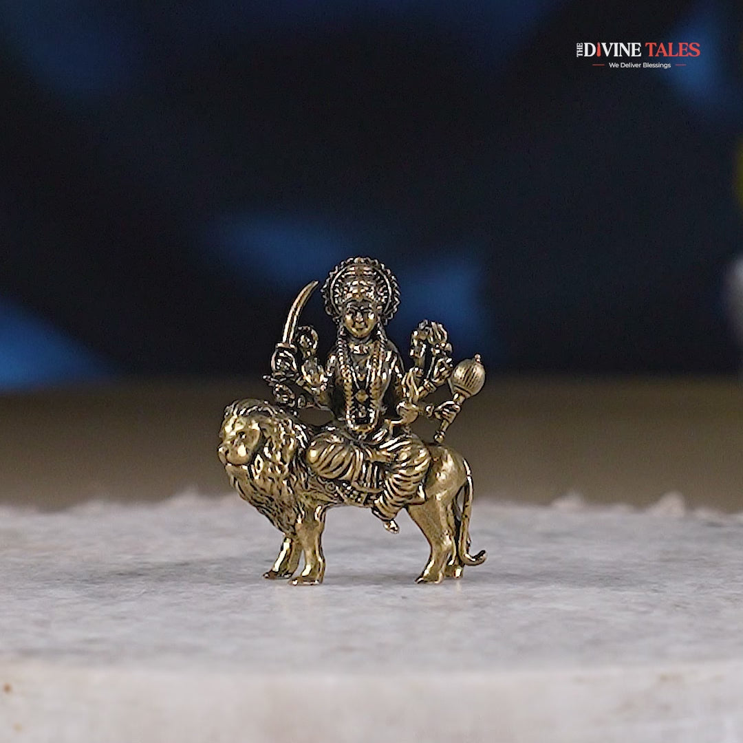 Maa Durga Brass Idol