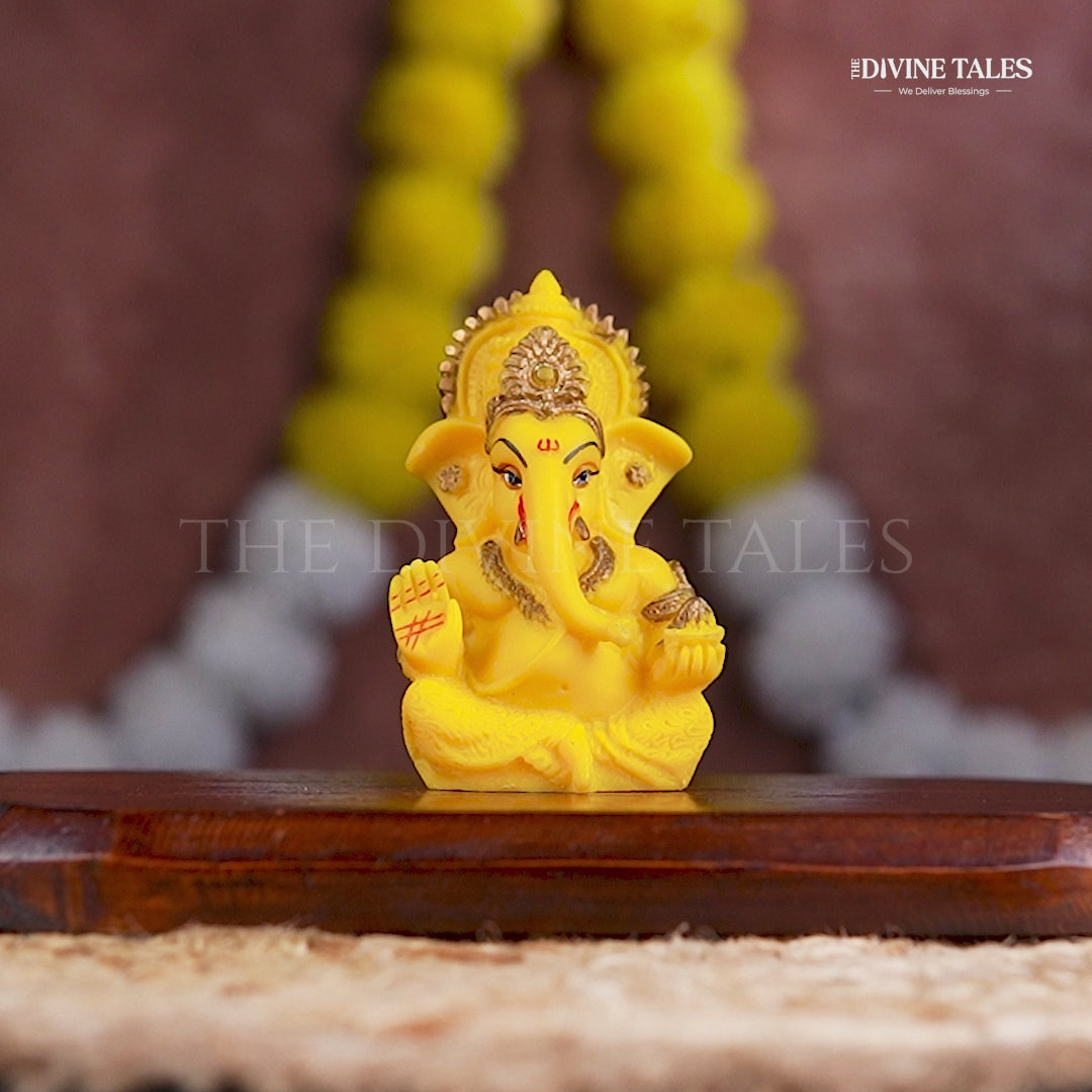 Haridra Ganesha Idol
