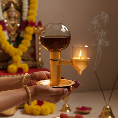 Brass Akhand Diya