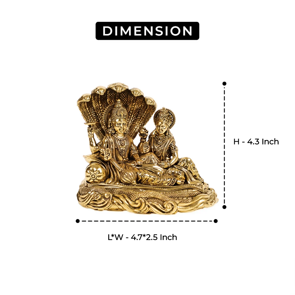 Lakshmi Narayan Brass Idol
