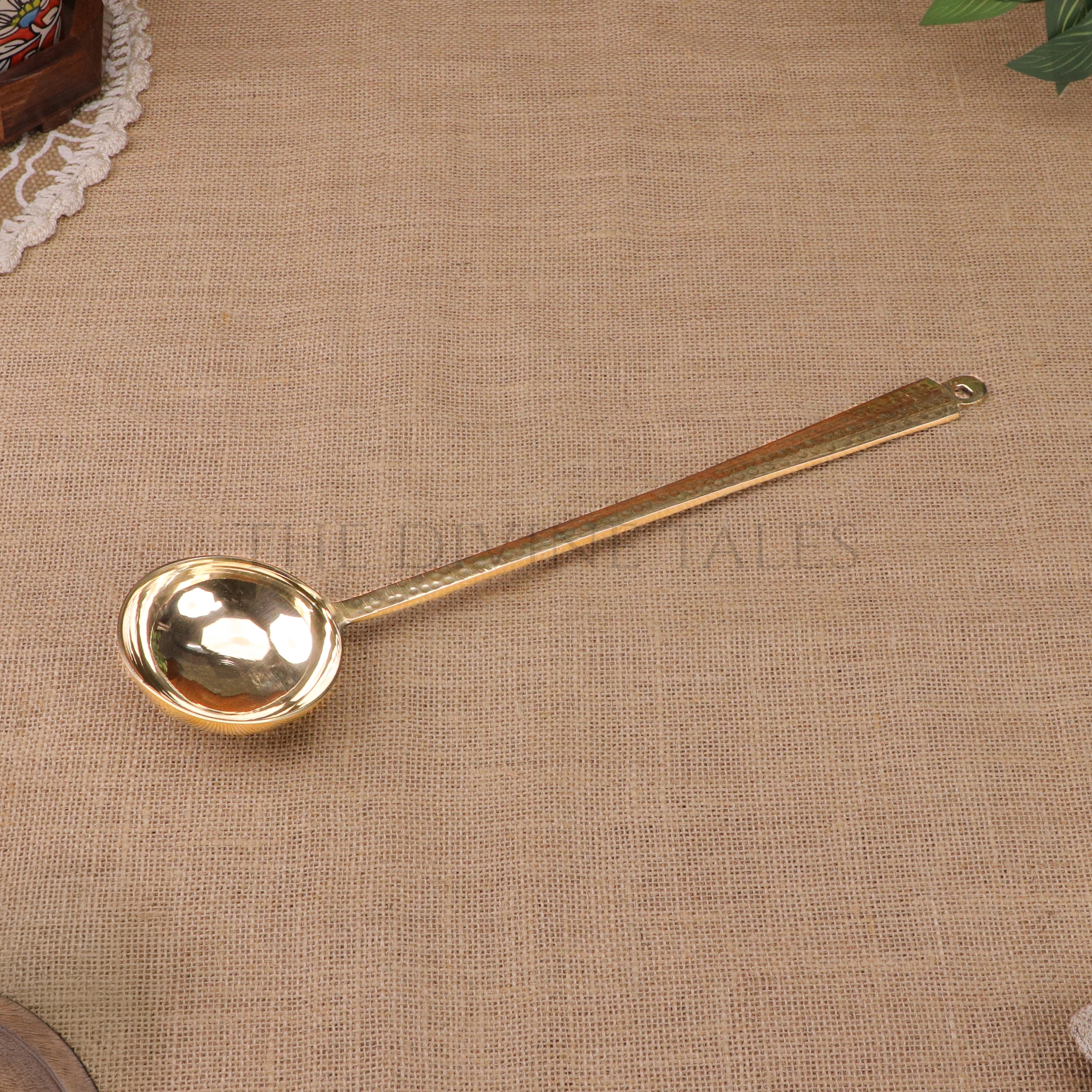 Pure Brass Handcrafted Ladle/Scoop