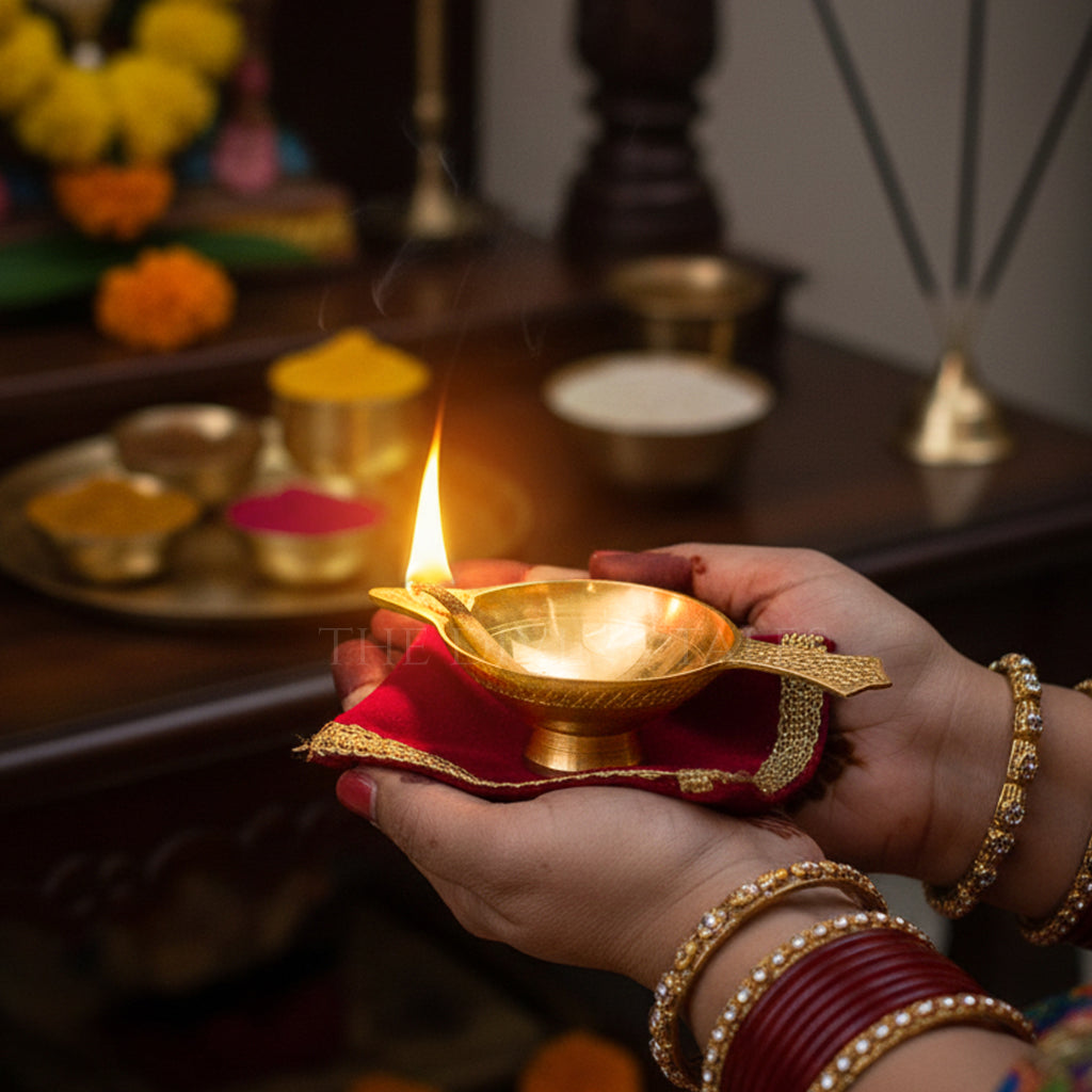 Brass Diya