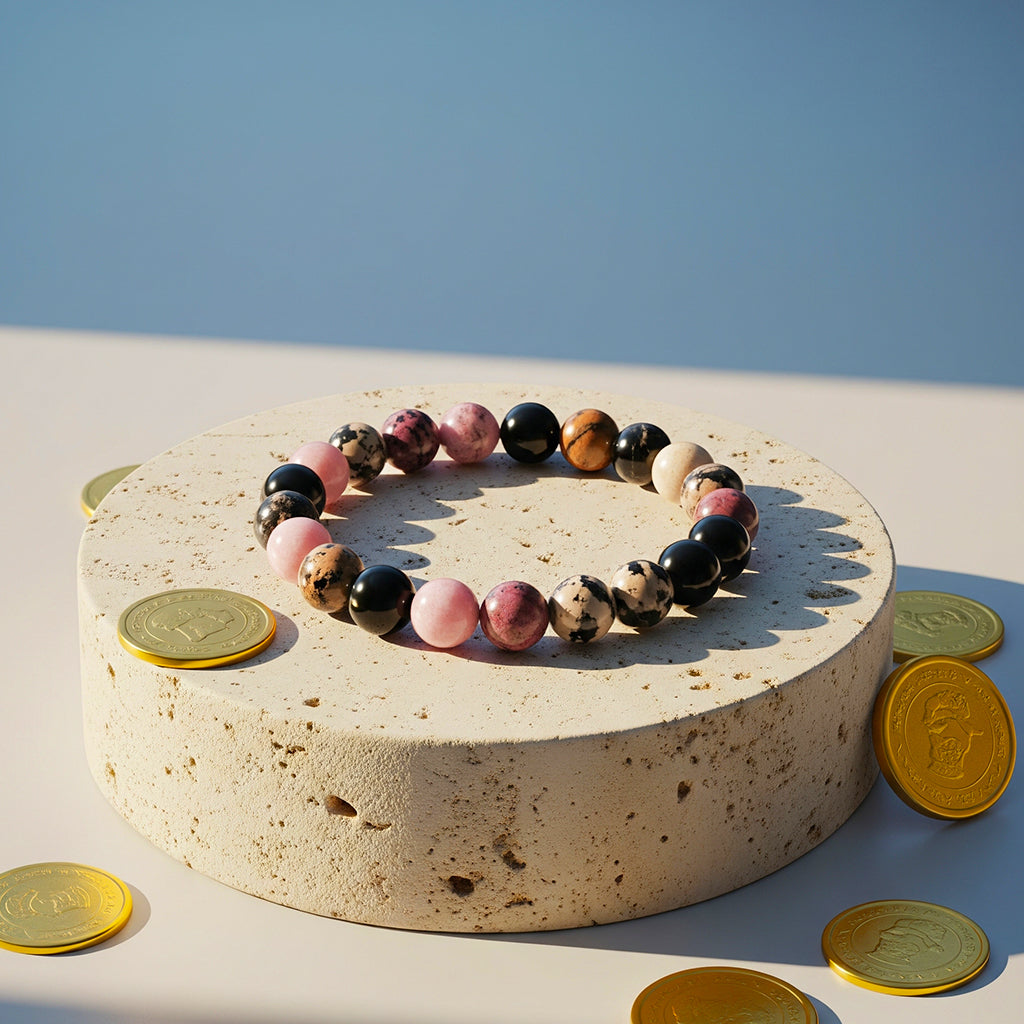 Rhodonite Orel Stone Bracelet