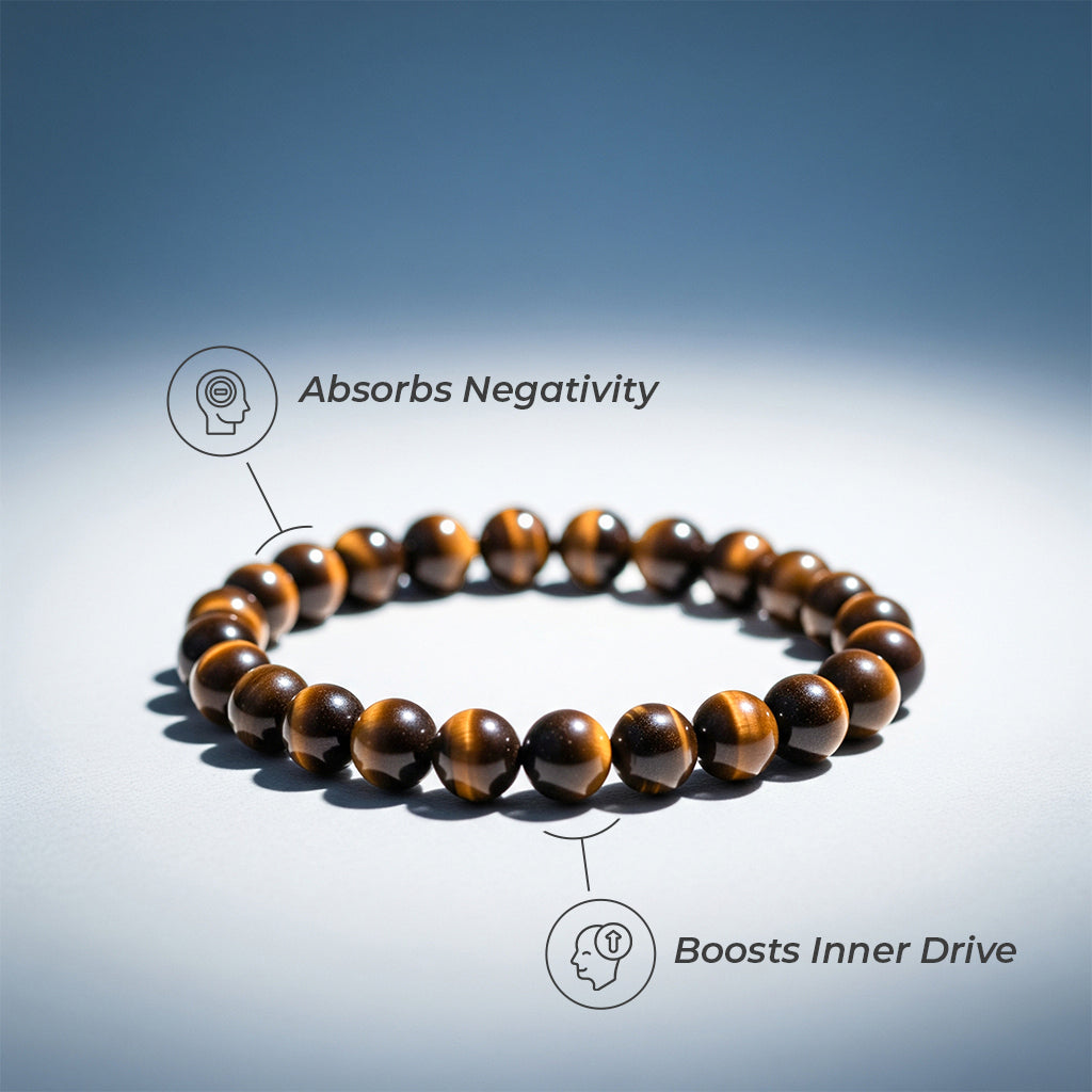 Tiger Eye Courage Stone Bracelet