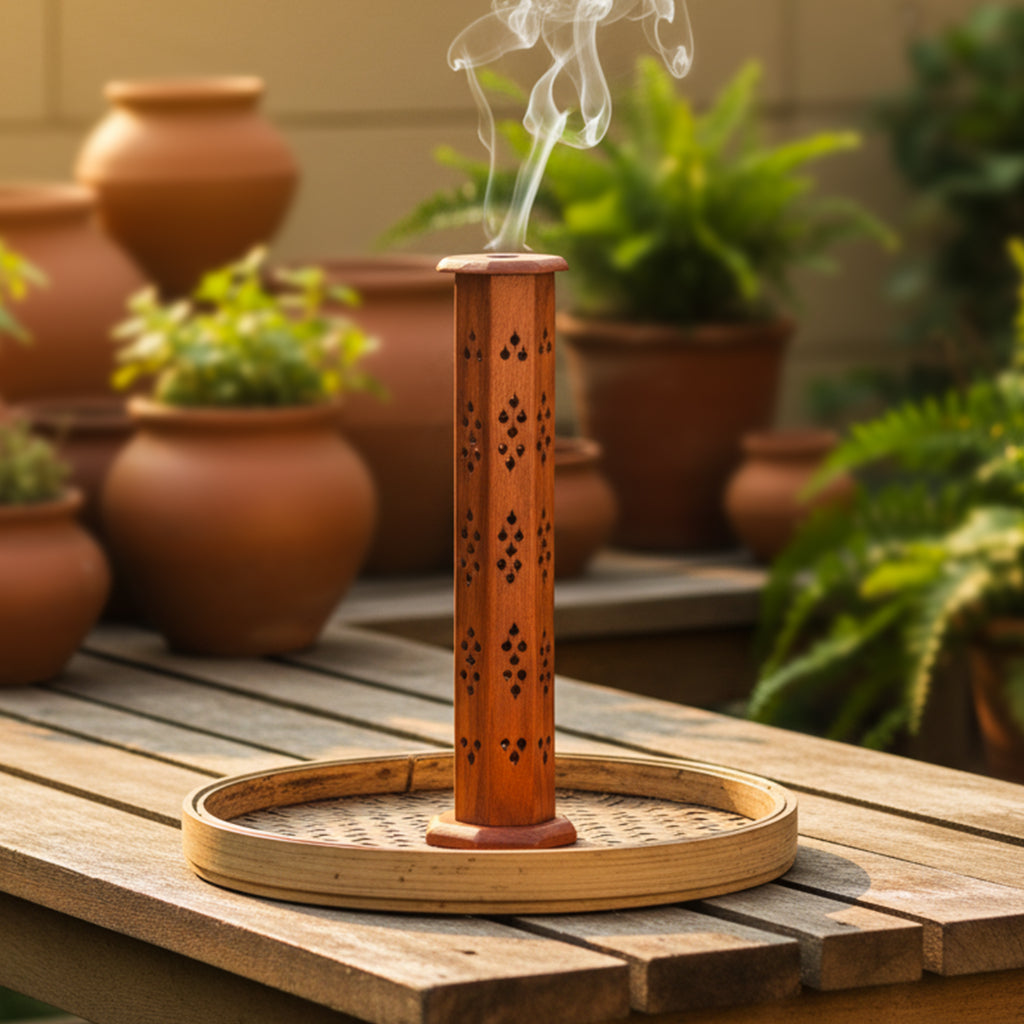 Incense Stick Holder ( Wood)