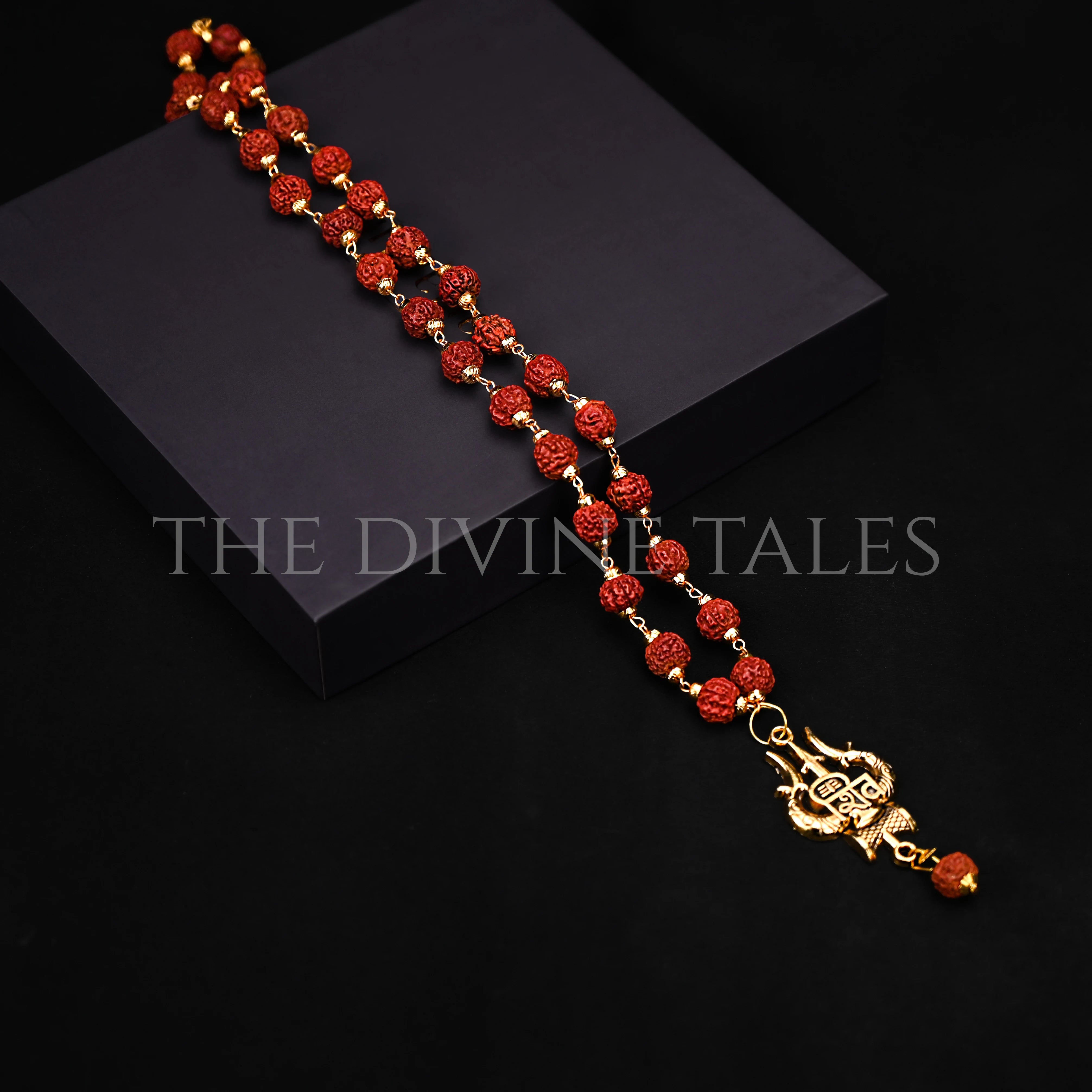 Rudraksha Mala With Trishul