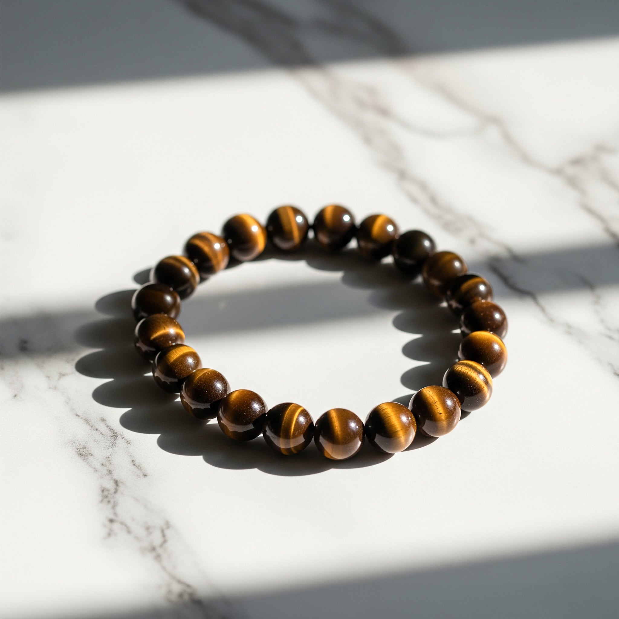 Tiger Eye Courage Stone Bracelet